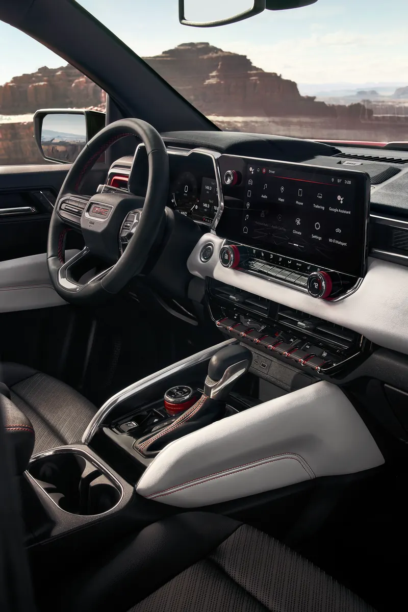 2026 GMC Canyon infotainment system at Valley Motors GMC in FORT KENT ME