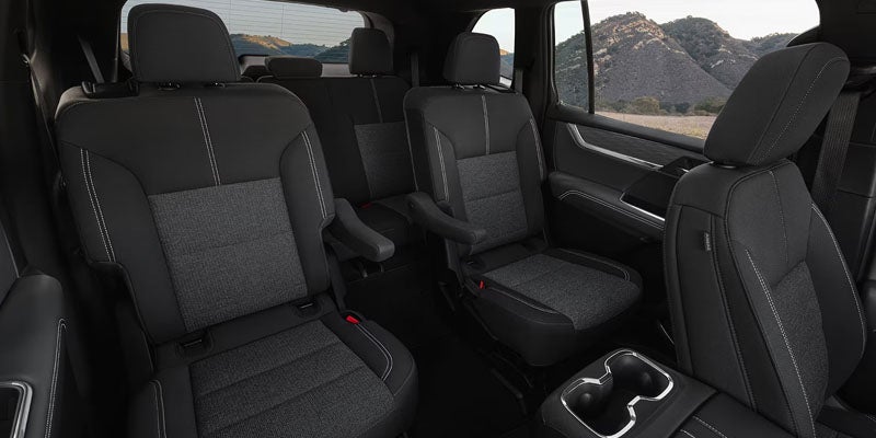 GMC Acadia spacious interior