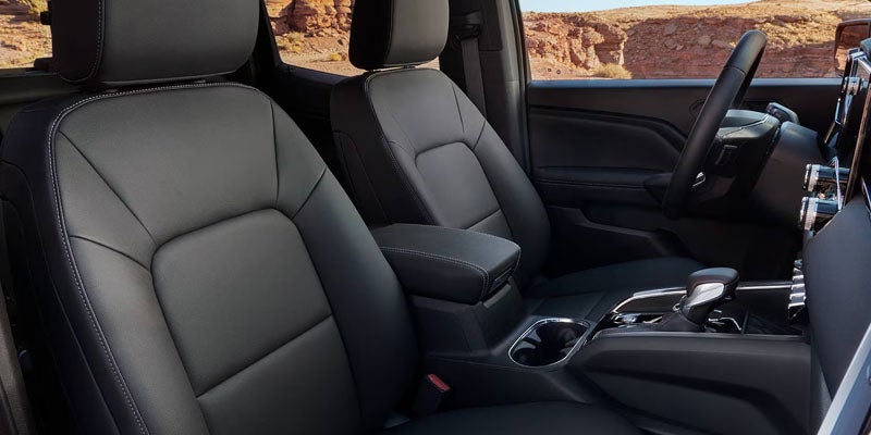 GMC Canyon front seats