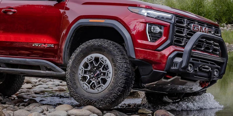 GMC Canyon off-road wheel